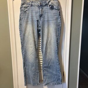 Maurices M jeans Light Blue Flare Jeans